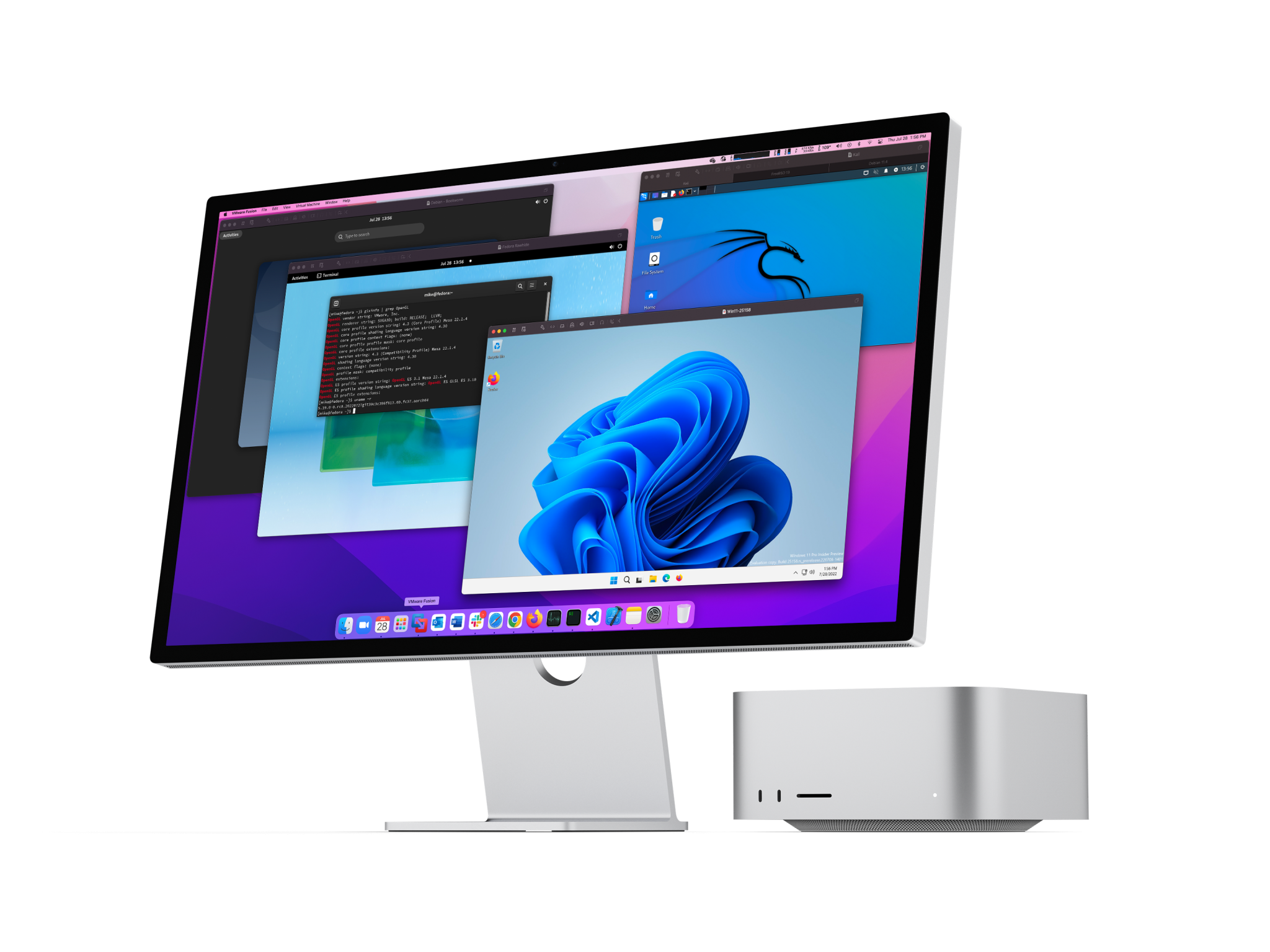 VMware Fusion 22H2 Public Tech Preview e.x.p 20191287をリリース M1 or M2 MacでWindows 11をサポート