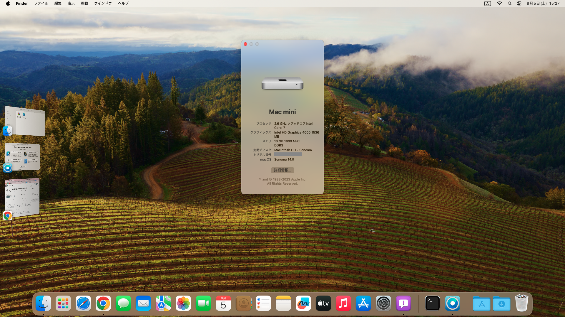 ついにMac mini 2012でSonomaを動かせた